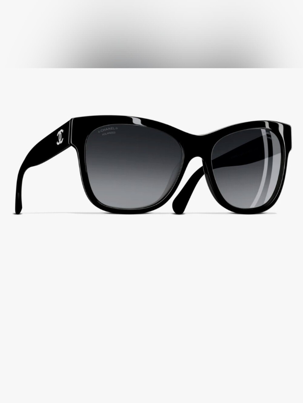 Chanel Black Polarized Sunglasses - Classic Women's Shades